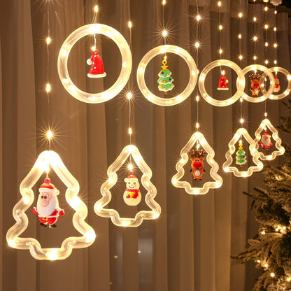 Christmas Greeting Ring | 3.0m LED Lighting with Mini Figures 2