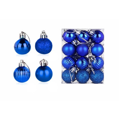 Christmas Ornaments Set | 24 Elegant Baubles for Tree Decorations 10