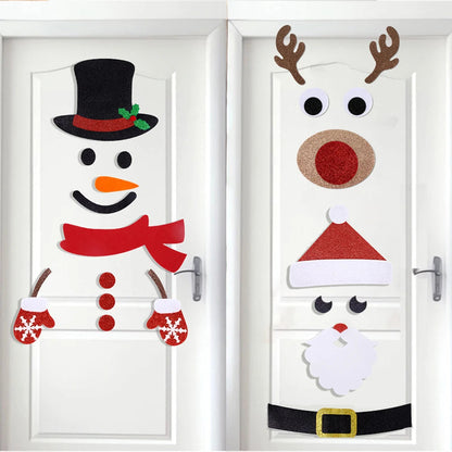 Christmas Stickers | Fun Cartoon Designs for Windows and Walls 1