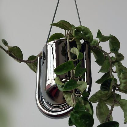 Portico Planter - Chrome