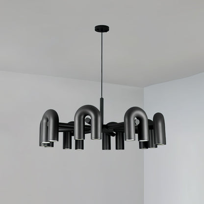 Cirkus Chandelier | Customizable U-Shape LED Lighting Fixture 14