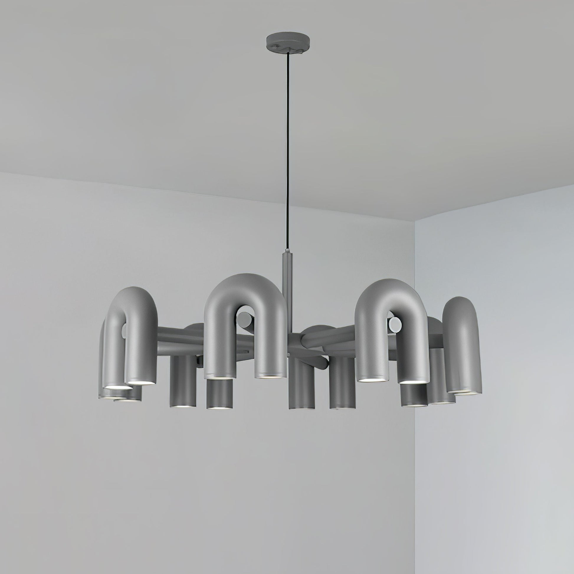 Cirkus Chandelier | Customizable U-Shape LED Lighting Fixture 16