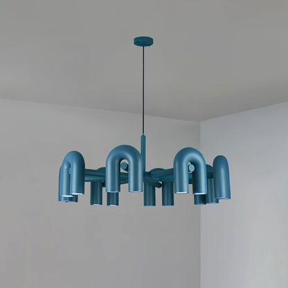 Cirkus Chandelier | Customizable U-Shape LED Lighting Fixture 23