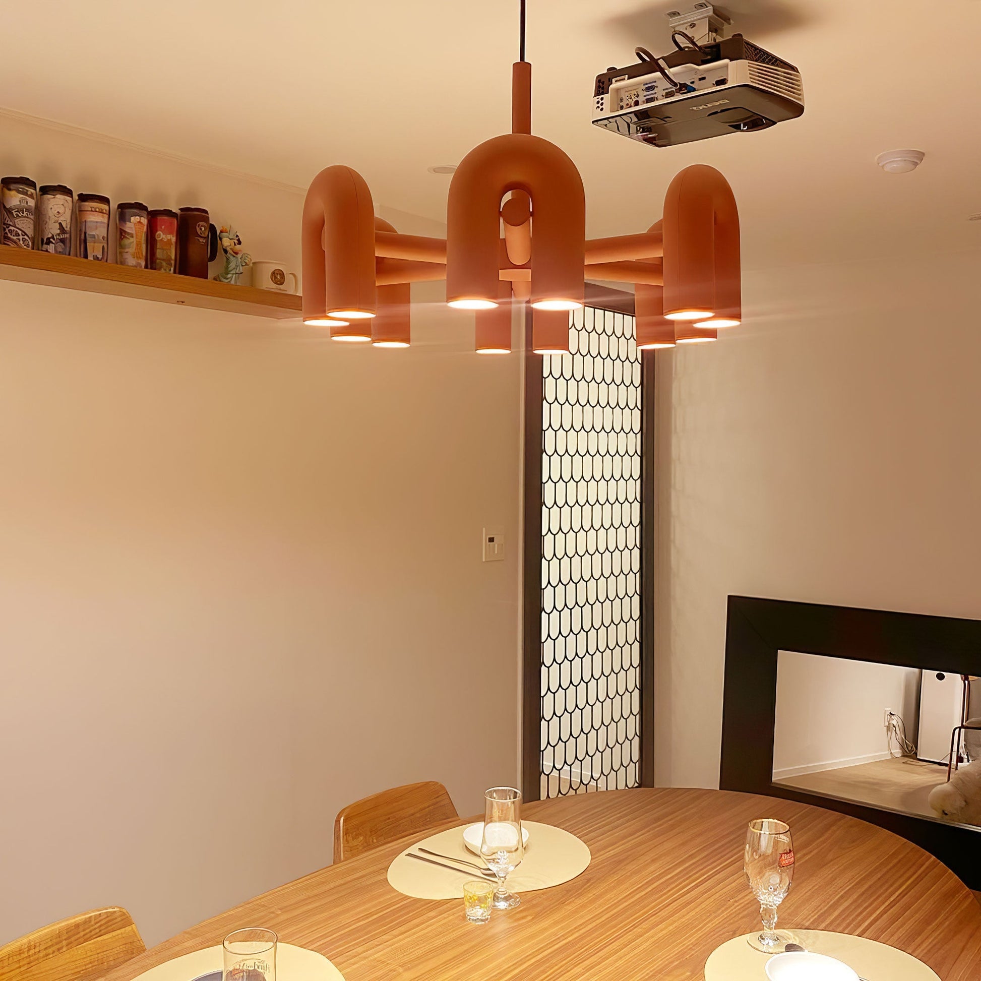 Cirkus Chandelier | Customizable U-Shape LED Lighting Fixture 5