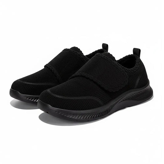 Comfortable Slip-On Loafers | Soft Adjustable Design for Sensitive Feet 0