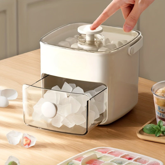 Compact Countertop Ice Maker | Quick Cooling Technology for Instant Ice 0