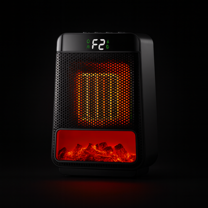 Compact Electric Space Heater | Energy-Efficient Portable Design 2