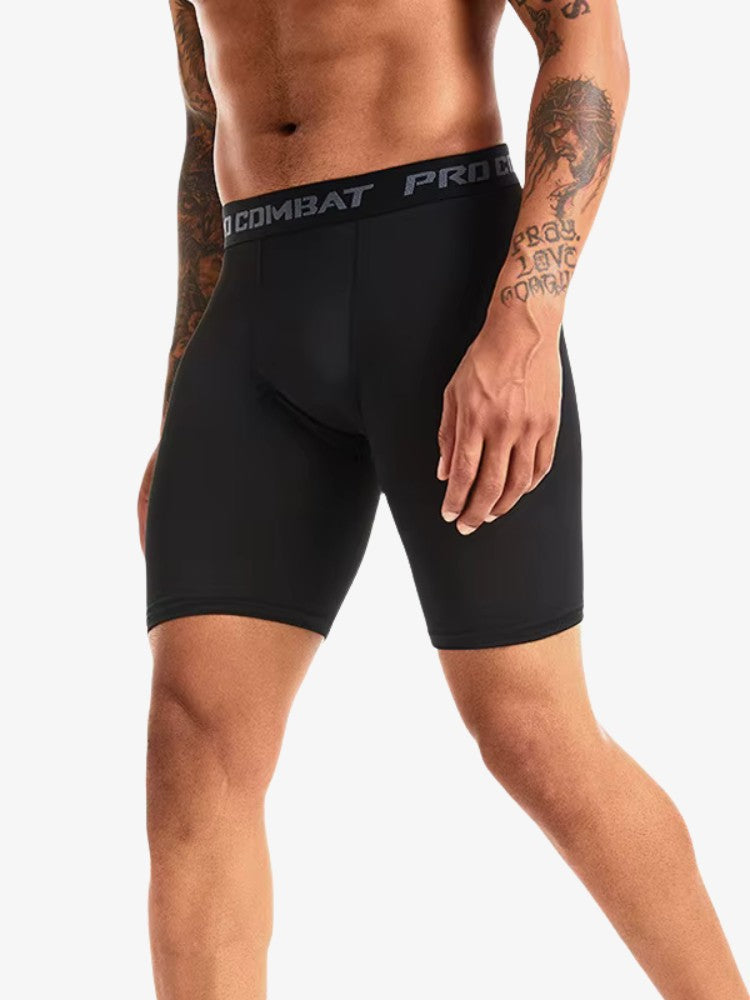 Compression Gym Shorts | Breathable Support for Running and Fitness 0