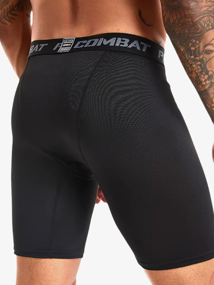 Compression Gym Shorts | Breathable Support for Running and Fitness 2
