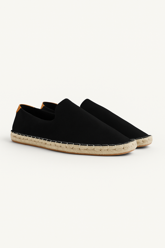 Connor Espadrilles | Soft Suede Upper with Woven Raffia Sole for Summer Comfort 0