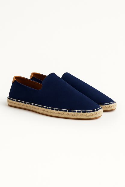 Connor Espadrilles | Soft Suede Upper with Woven Raffia Sole for Summer Comfort 3