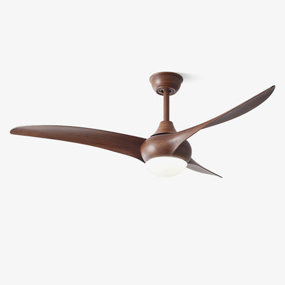 Contemporary 52-Inch LED Ceiling Fan Light with DC Motor & Remote Control 1