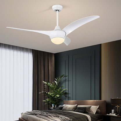 Contemporary 52-Inch LED Ceiling Fan Light with DC Motor & Remote Control 6