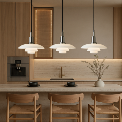 Contemporary Multi-Head Pendant Lamp | Adjustable Danish Design 2