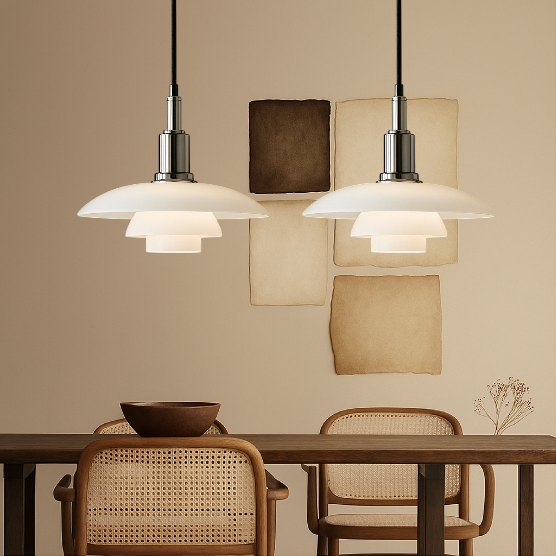 Contemporary Multi-Head Pendant Lamp | Adjustable Danish Design 3