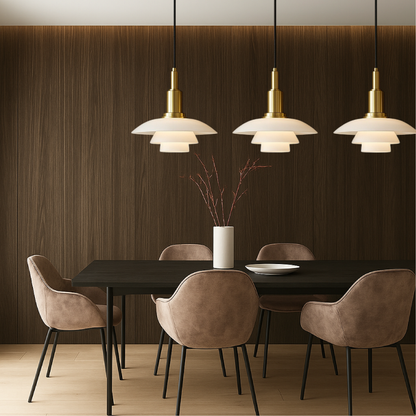 Contemporary Multi-Head Pendant Lamp | Adjustable Danish Design 4