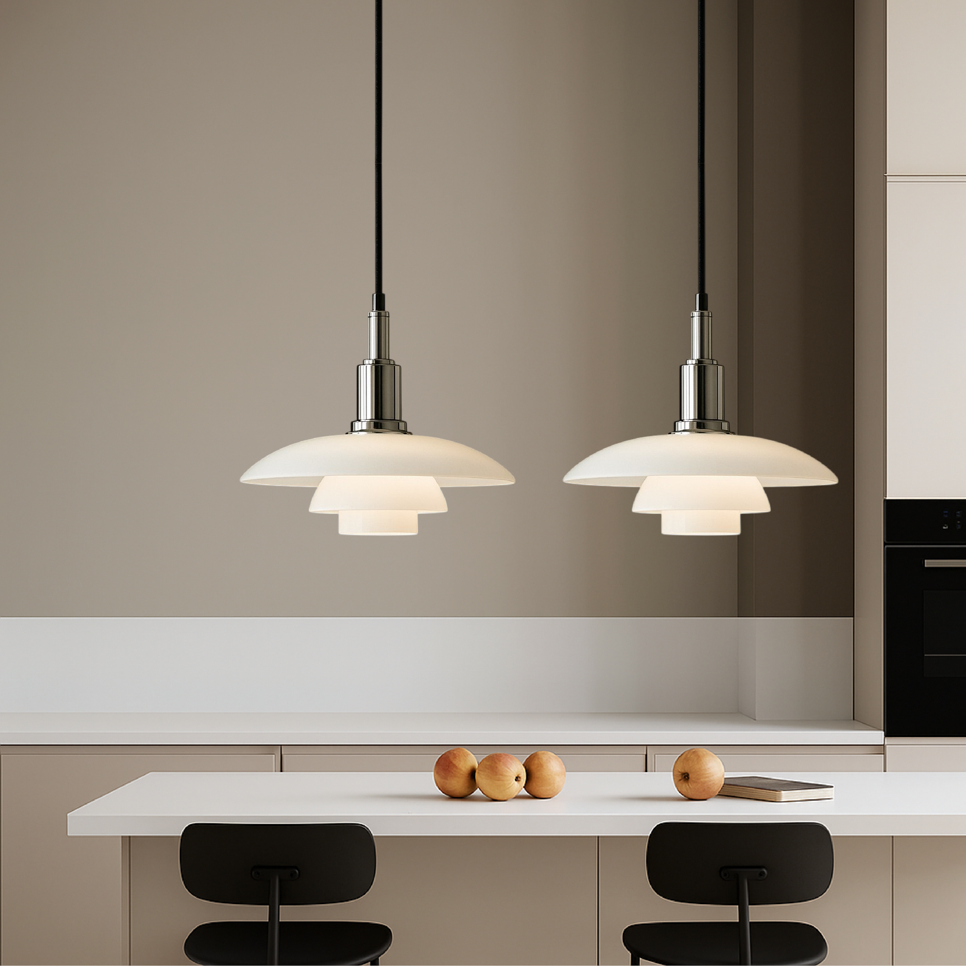 Contemporary Multi-Head Pendant Lamp | Adjustable Danish Design 5