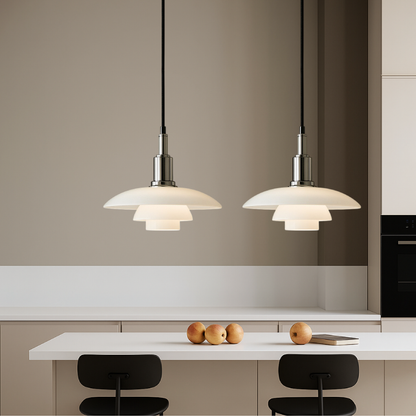 Contemporary Multi-Head Pendant Lamp | Adjustable Danish Design 5