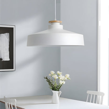 Contemporary Pendant Lamp | Wood and Aluminum Design for Modern Spaces 10