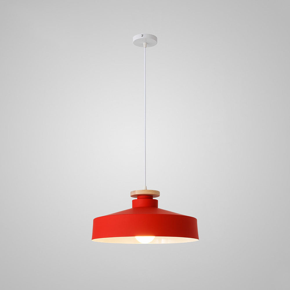 Contemporary Pendant Lamp | Wood and Aluminum Design for Modern Spaces 11