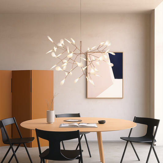 Contemporary Pendant Light | Adjustable Metal Design for Kitchen Lighting 0