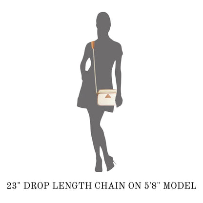 Couvertures et Tenues du Jour Blue Vintage Scarf Crossbody Bag