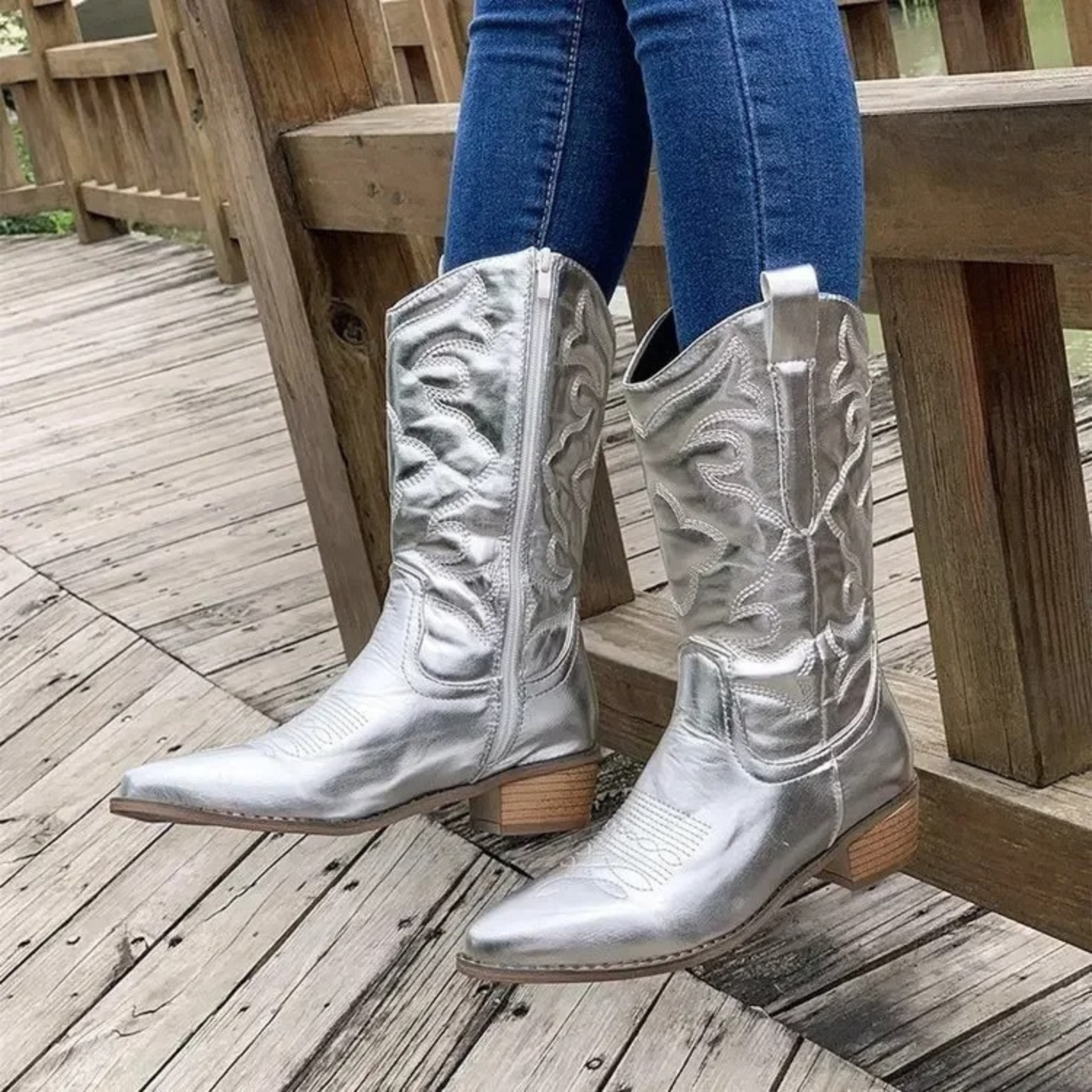 Cowboy Boots | Premium Leather with Sleek Pointed Toe Design 0