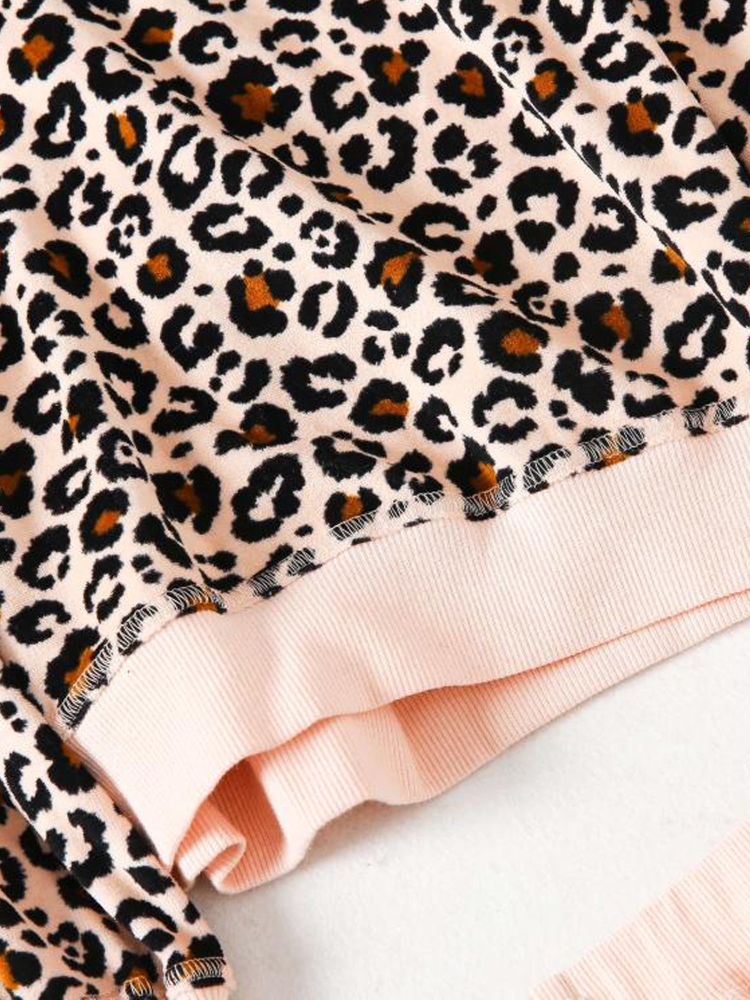 Cozy Sweater and Shorts PJ Set | Leopard or Fox Print with Relaxed Fit 3