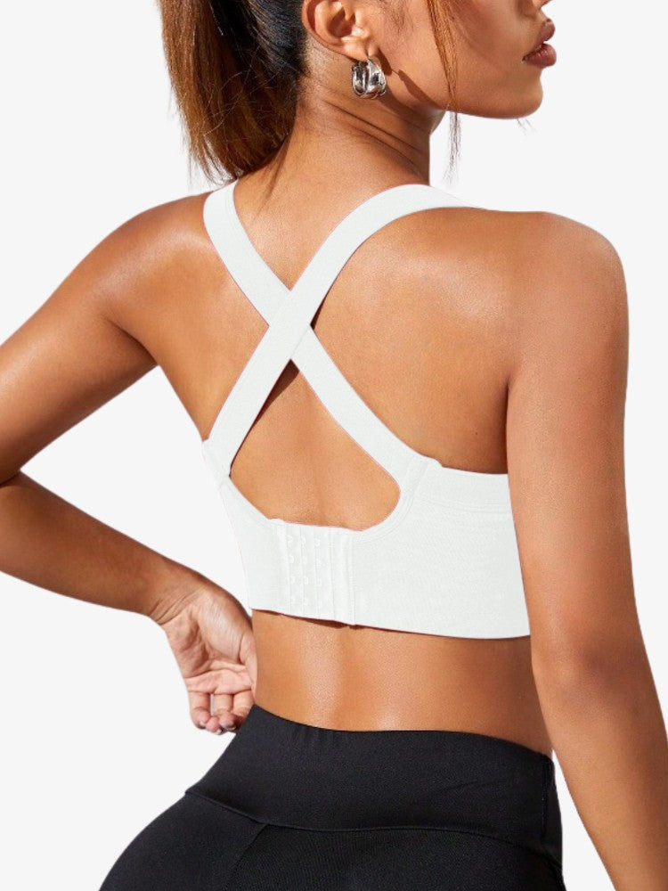 Cross Back Sports Bra | Stylish Design with Maximum Comfort 4