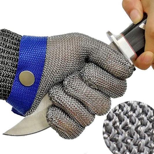 Cut-Resistant Safety Gloves | High-Quality Stainless Steel for Kitchen and Industrial Use 0