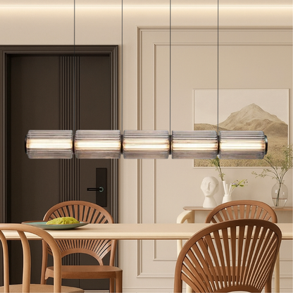Cylinder Pendant Light | Modern Glass Design for Kitchen Lighting 1
