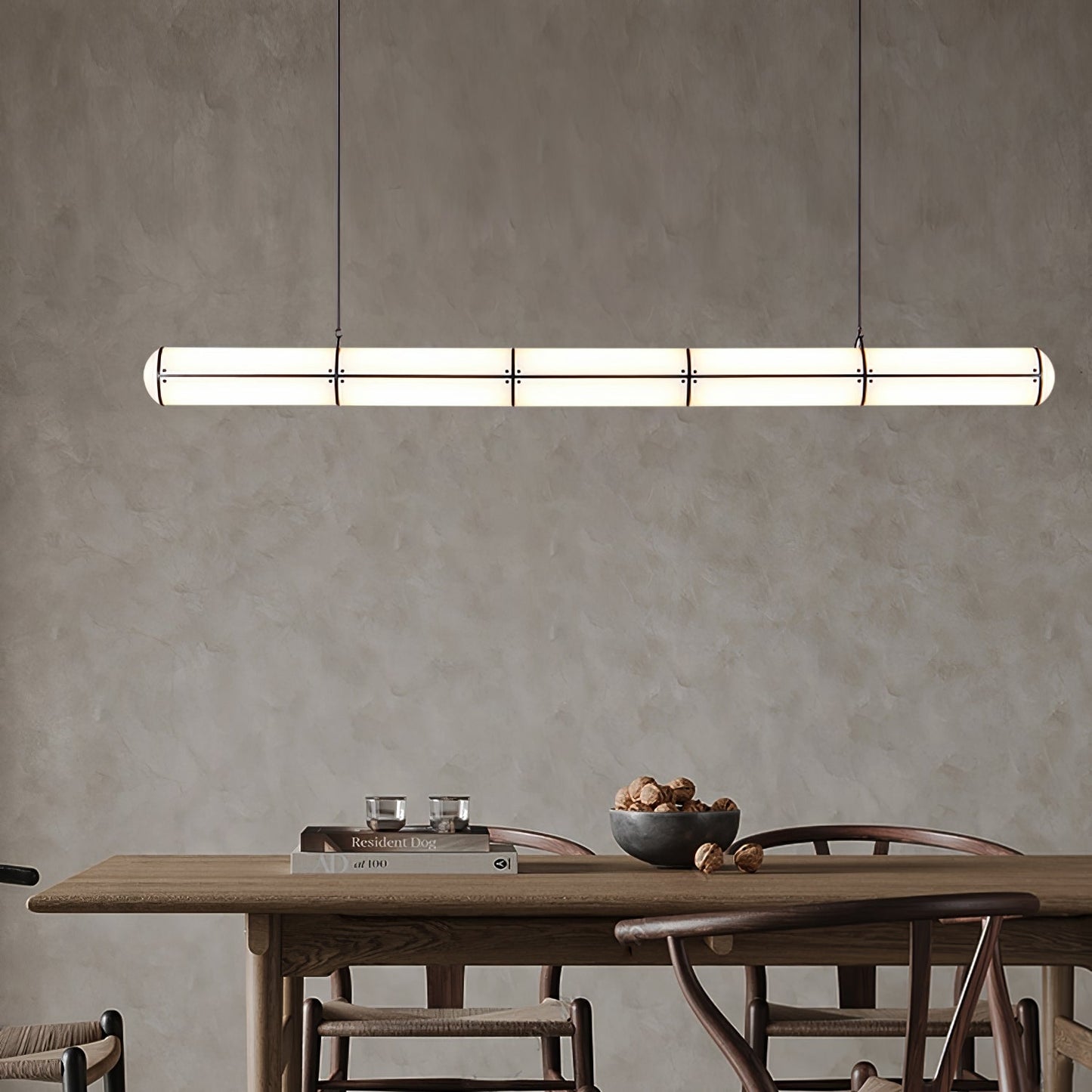 Cylindrical Pendant Light | Customizable LED Kitchen Pendant Lighting 5