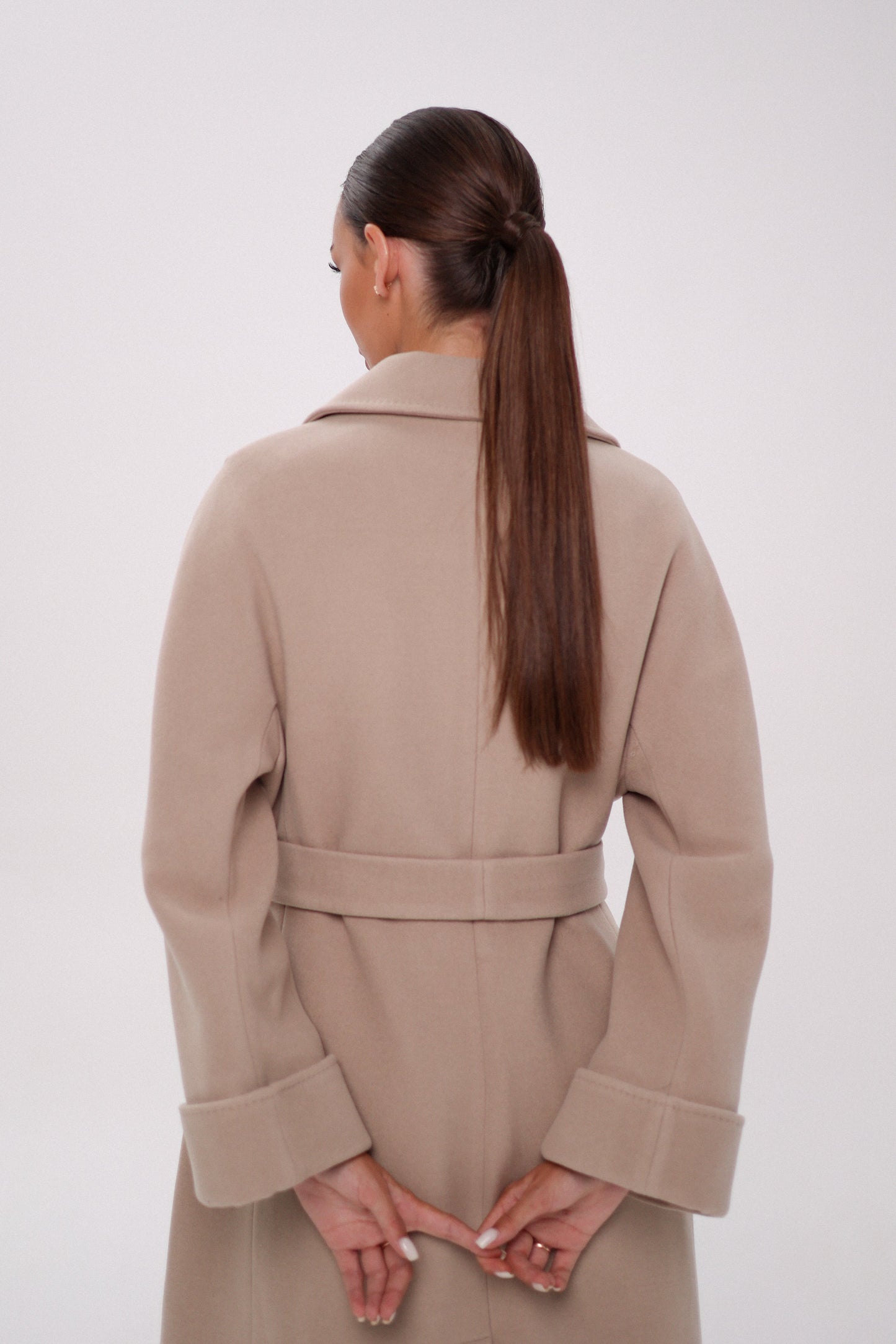 Cappotto classico in misto lana e cashmere Firenze