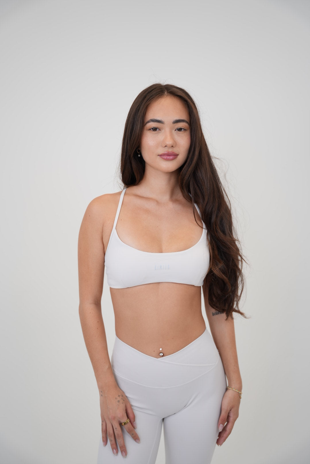 My Time Is Divine Lime White Sculpt V-Waist Legging