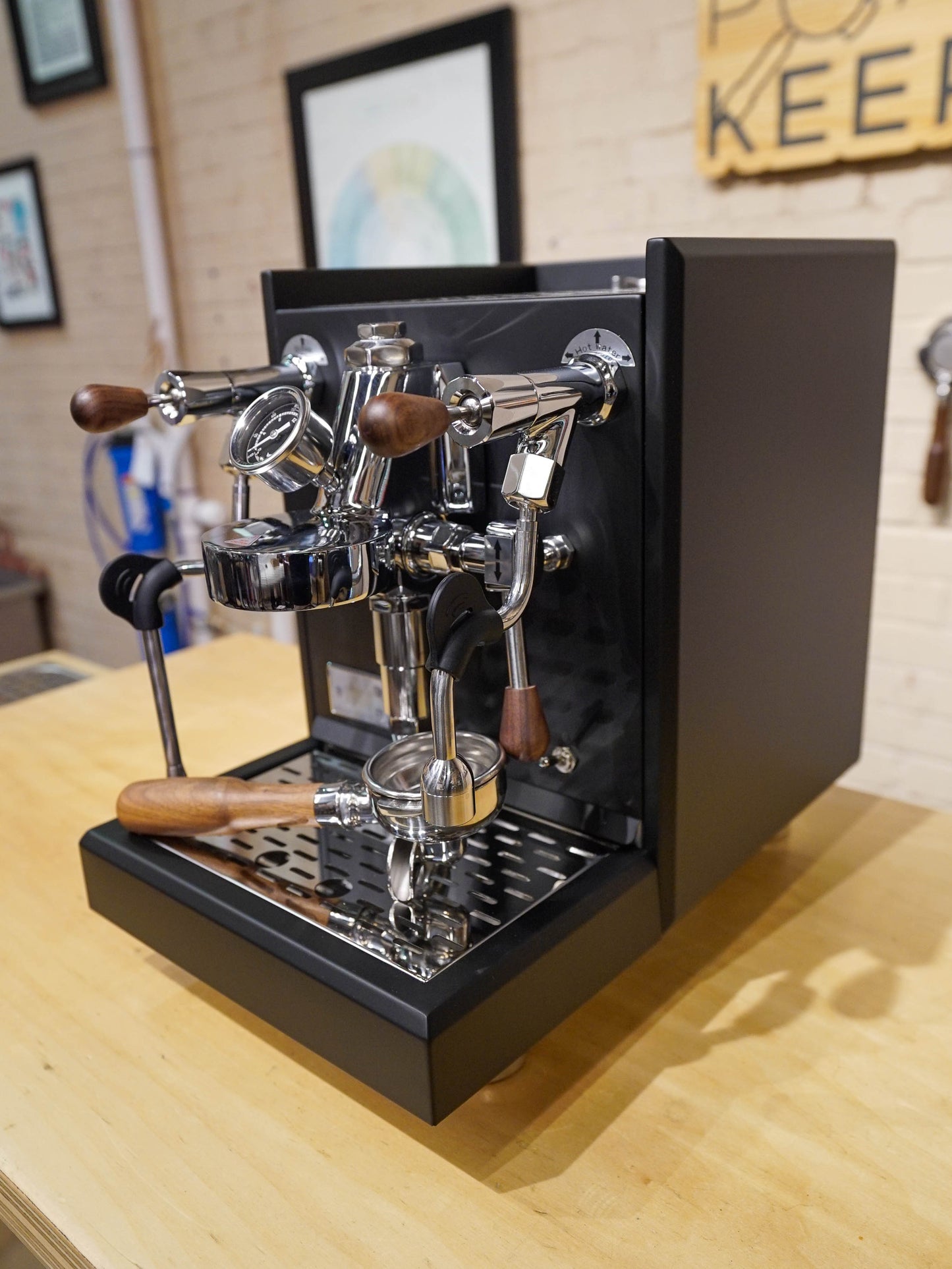 Máquina de espresso Turin Gallatin V HX con PID