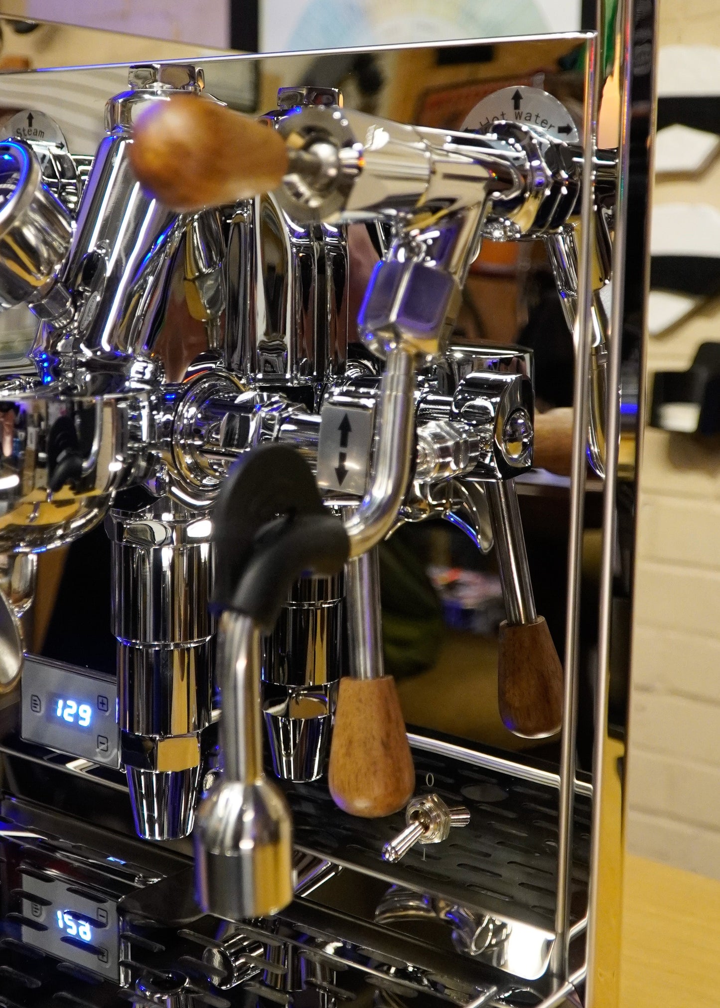 Máquina de espresso Turin Gallatin V HX con PID