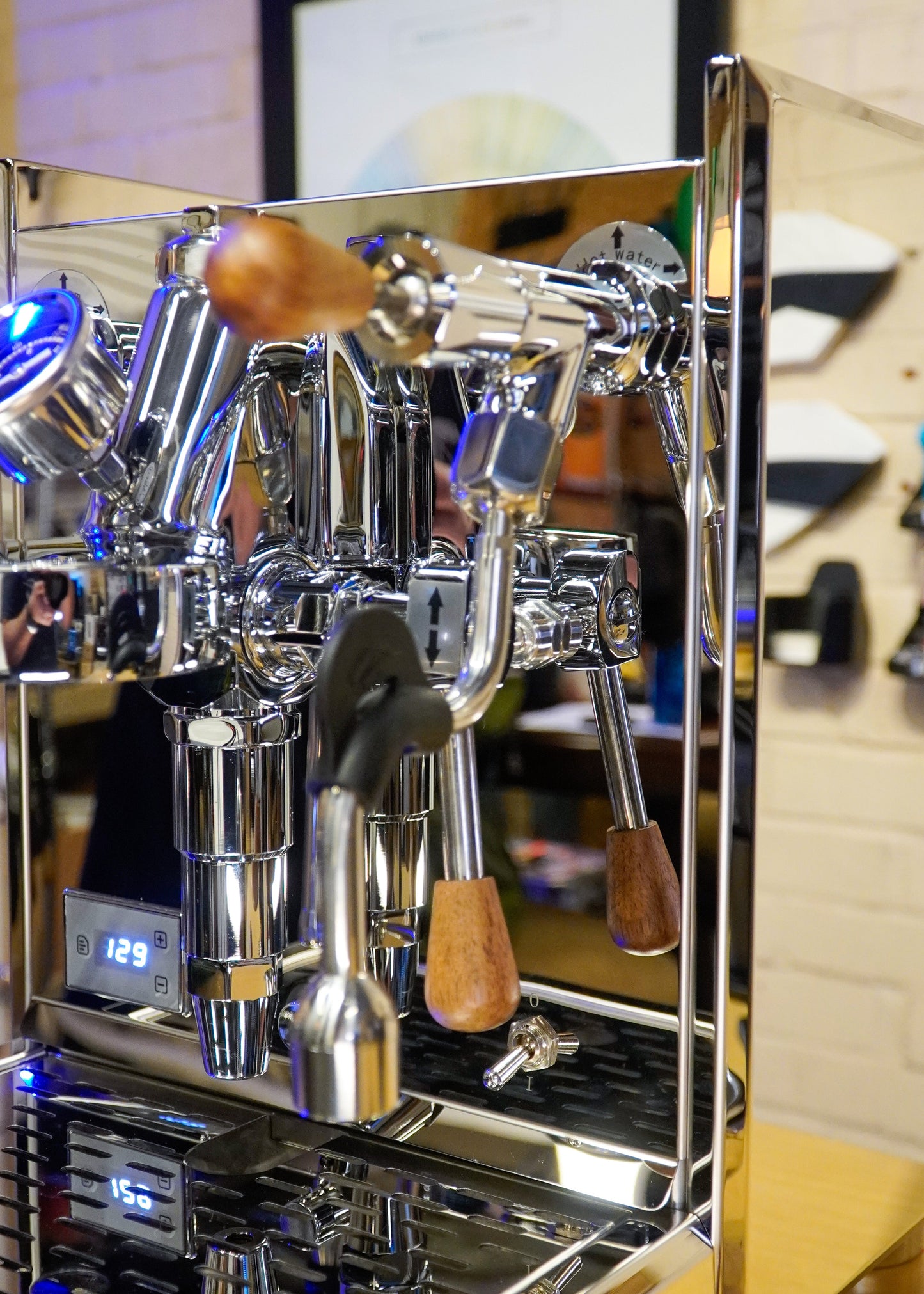 Máquina de espresso Turin Gallatin V HX con PID