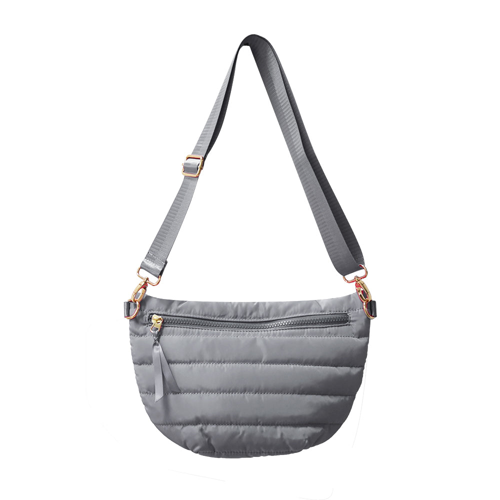 The Blake | Crescent Stepp-Umhängetasche | 14 Farben