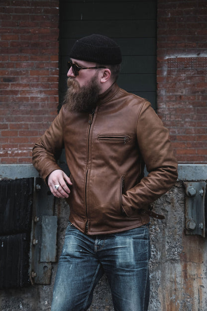 Schott x Ball and Buck Perfecto leren jas