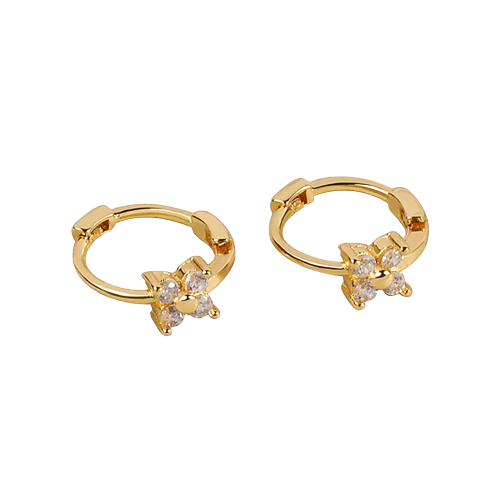 Dainty Earring Set | Hypoallergenic Hoops and Studs for All-Day Wear 3