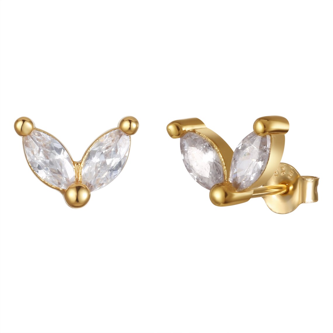 Dainty Earring Set | Hypoallergenic Hoops and Studs for All-Day Wear 4