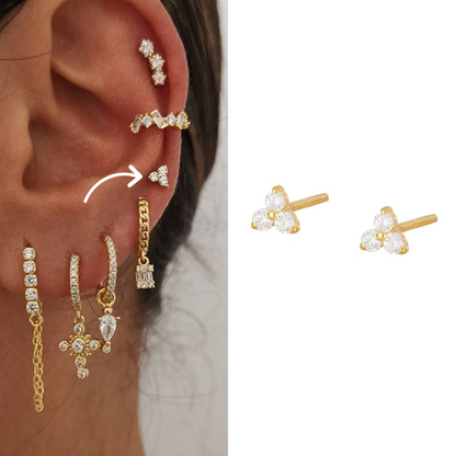 Dainty Earring Set | Hypoallergenic Surgical Stainless Steel for Everyday Wear 7
