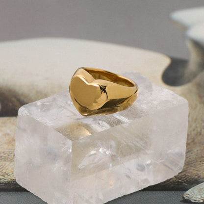 Dainty Stacking Ring | Durable Tarnish Resistant 18K Stainless Steel 0