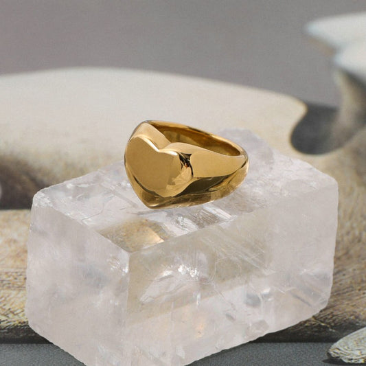 Dainty Stacking Ring | Durable Tarnish Resistant 18K Stainless Steel 0