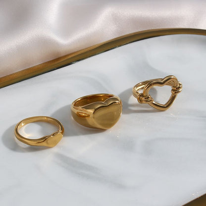 Dainty Stacking Ring | Durable Tarnish Resistant 18K Stainless Steel 5