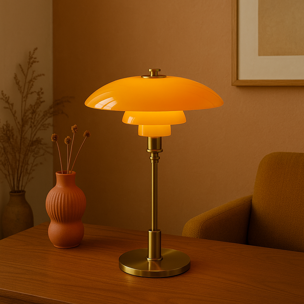 Danish-Inspired Table Lamp | Elegant Design for Modern Spaces 2