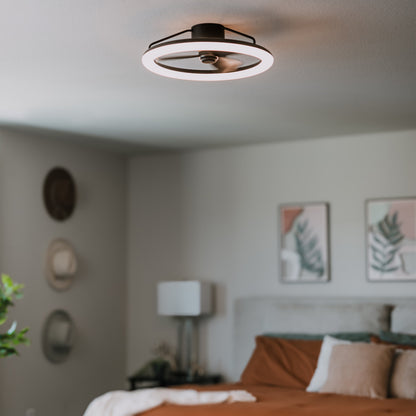 Darren | 23-Inch LED Ceiling Fan with Remote Control & Reversible Function 1