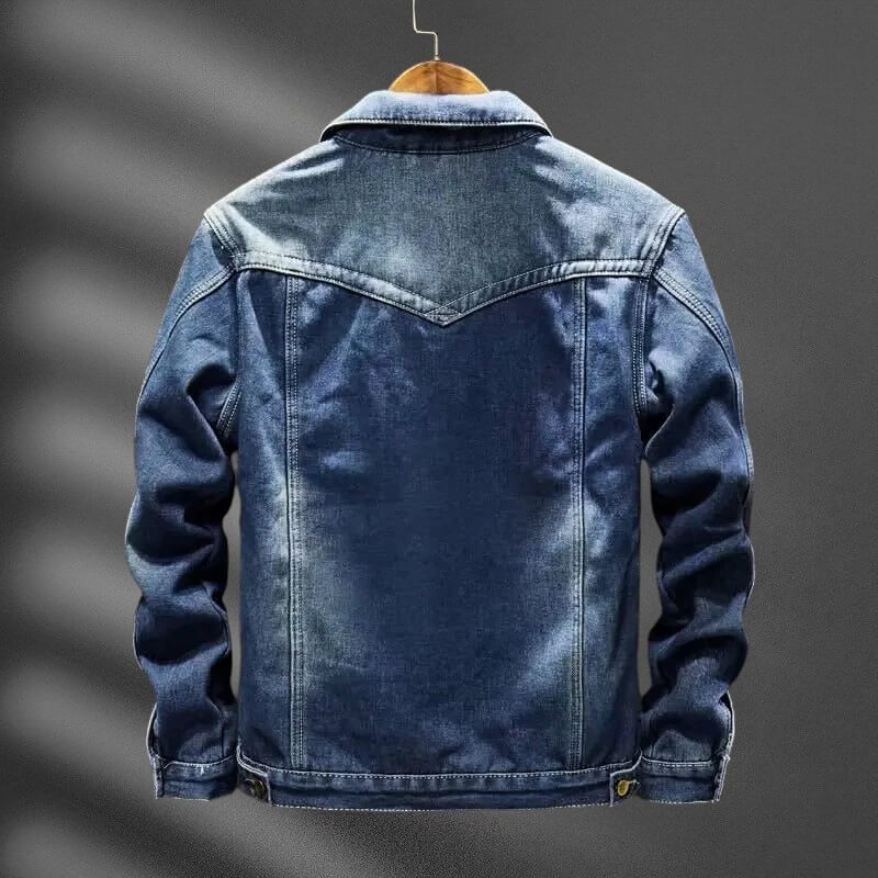 Denim Jacket Women | Organic Cotton with Plush Shearling Lining 1