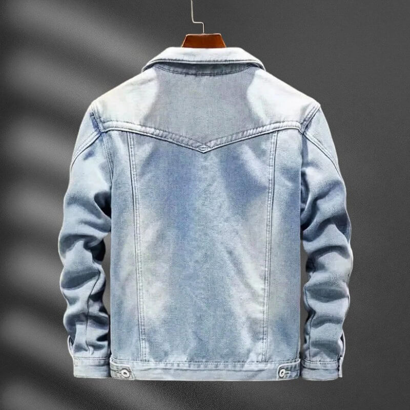 Denim Jacket Women | Organic Cotton with Plush Shearling Lining 3