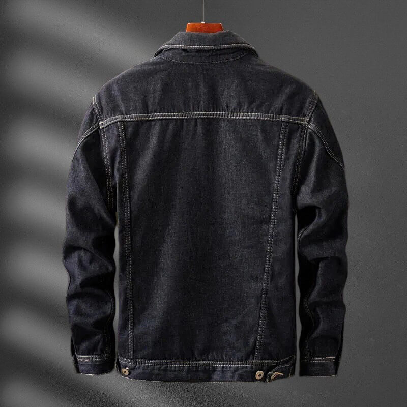 Denim Jacket Women | Organic Cotton with Plush Shearling Lining 5